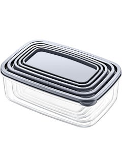 Nandy Home طقم 20 قطعة علب تخزين طعام مستطيلة من إمبوكس  - Image 2