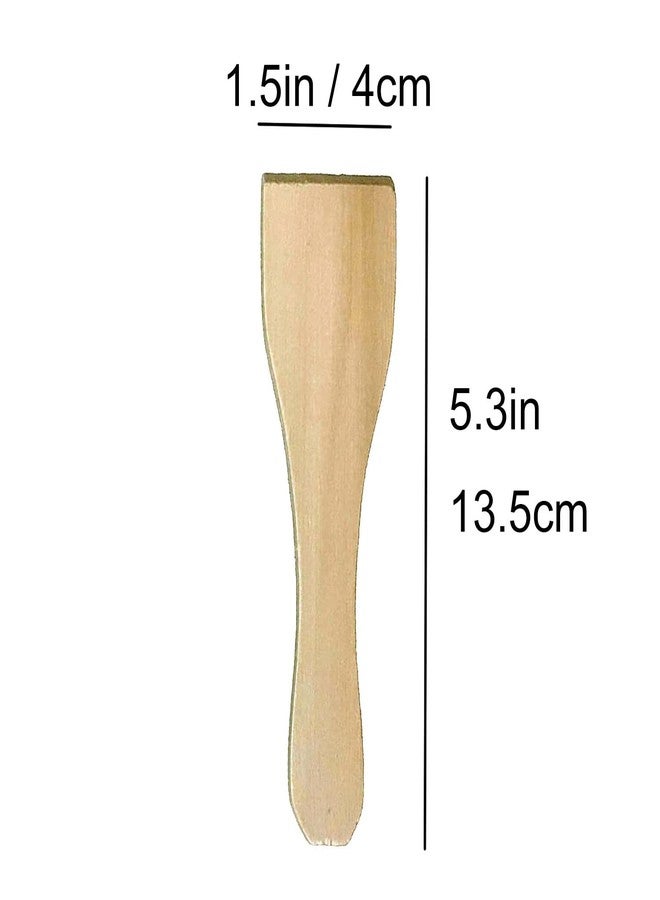 Kosmosta Wooden Raclette Spatula Wood Kitchen Utensils for Non-stick Pans, Cheese Grills, Gourmet Boards, Frying Pans, Fondue, 8 pcs/set - Image 2