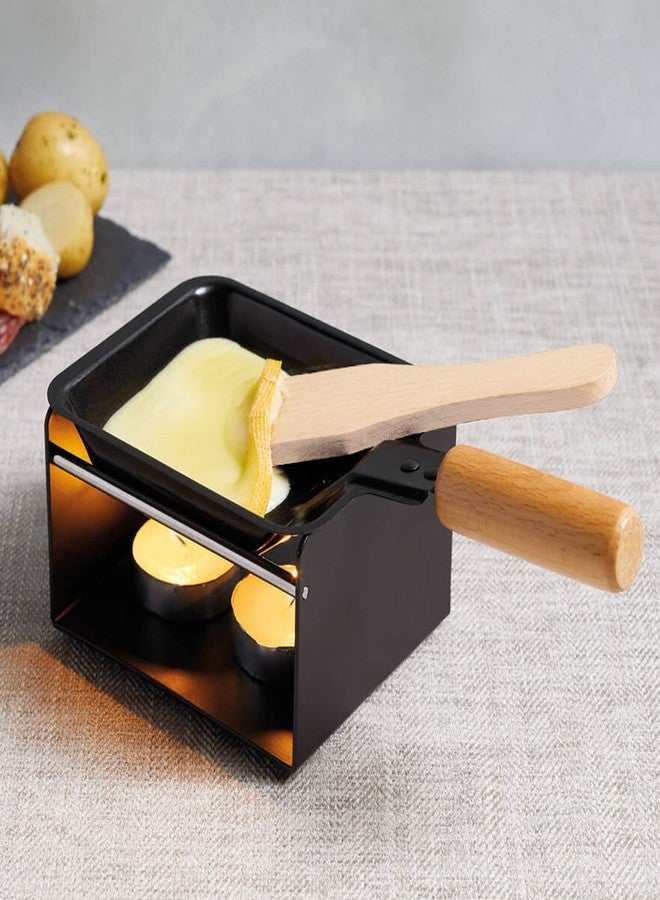 Kosmosta Wooden Raclette Spatula Wood Kitchen Utensils for Non-stick Pans, Cheese Grills, Gourmet Boards, Frying Pans, Fondue, 8 pcs/set - Image 4