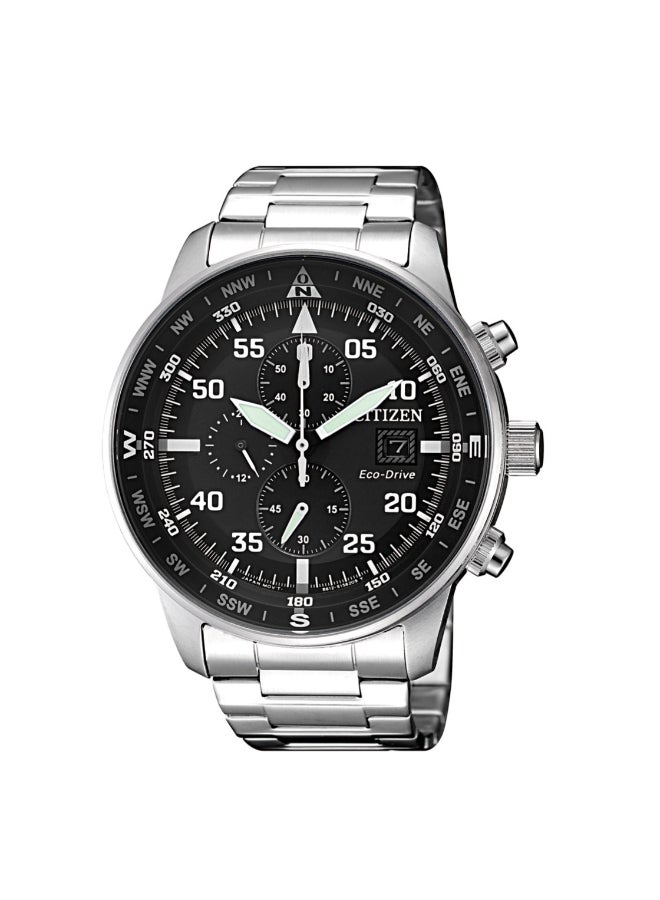 CITIZEN Men's Stainless Steel Strap Eco-Drive Standard Watch CA0690-88E - 44 mm - Image 1