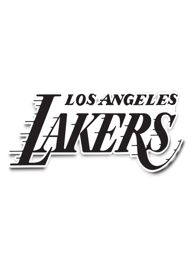 Desert Cactus Los Angeles Lakers LA NBA Officially Licensed Sticker Vinyl Decal Laptop Water Bottle Car Scrapbook (Individual 1) - Image 1