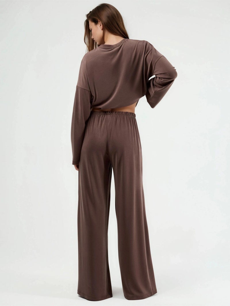 BUSEM Pull On Straight Leg Pants - Image 3