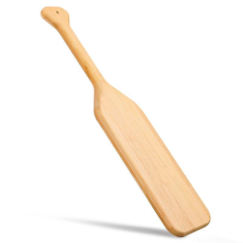 Pllieay 15 Inch Unfinished Bamboo Sorority Fraternity Greek Paddle for DIY Home Decoration