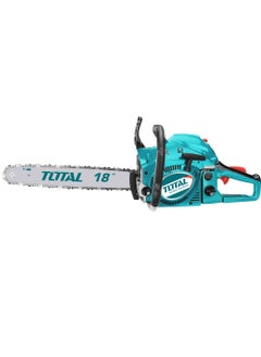 TOTAL Total 18" Gasoline Portable Chain Saw 1.8KW 46CC - Powerful 2-Stroke Motor for Efficient Cutting Trees, Branch, Wood, Farm, Yard & Garden  - Image 2