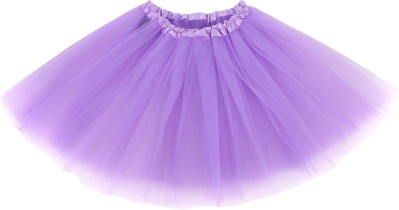 Simplicity Women's Adult Classic Elastic 3 or 4 Layered Tulle Tutu Skirt - Image 1
