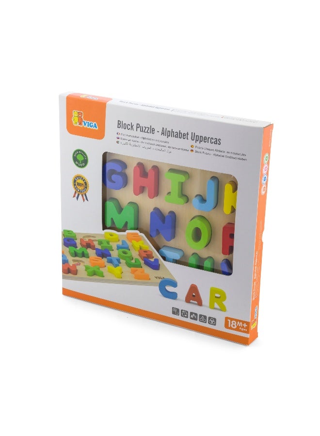 Viga Block Puzzle - Alphabet Uppercase - Image 5