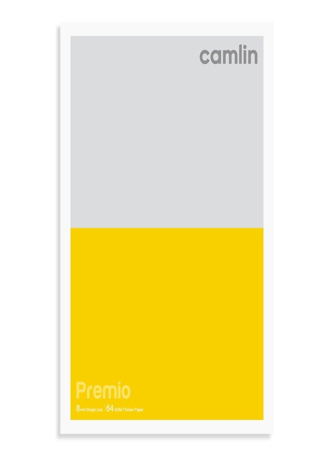 Camlin Premio Single Rule 140 pages Notebook pack of 3 - Image 1