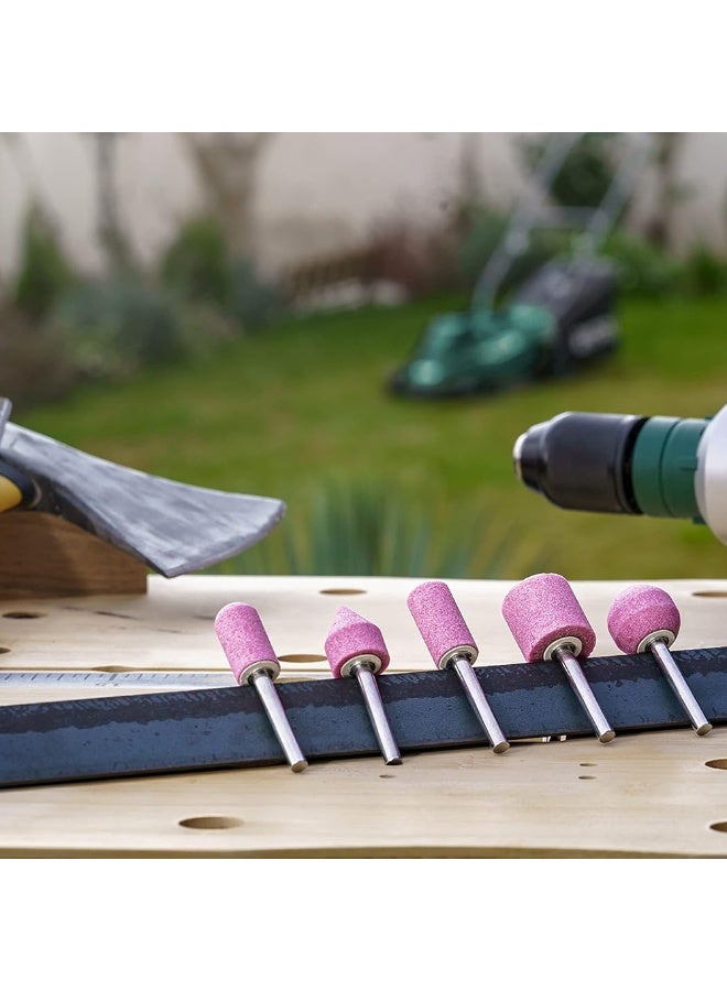 BOSCH 2609256549 6mm Grinding Stone Set Shank 60 Grit - 5Pcs/Set - Image 2