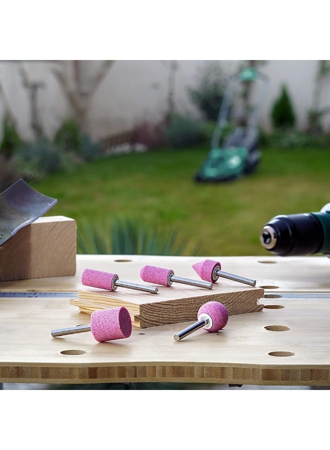 BOSCH 2609256549 6mm Grinding Stone Set Shank 60 Grit - 5Pcs/Set - Image 4