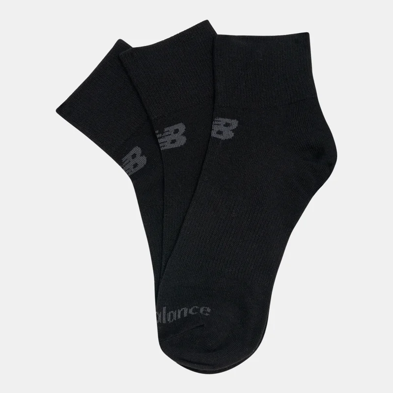 New Balance Performance Flat Knit Ankle Socks (3 Pack)