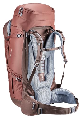 Deuter Women’s Voyager 60 + 10L SL Hiking & Travel Backpack, 60 + 10 Liter - Caspia-Raisin - Image 5