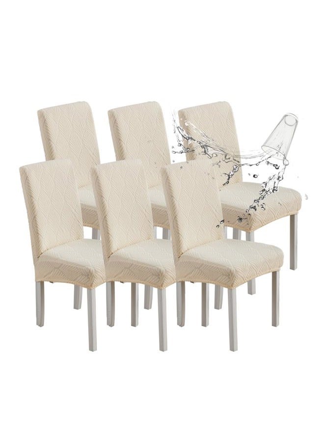 YUEANG Waterproof Dining Chair Covers, Chair Covers for Dining Room, Stretch Parsons Chair Slipcover, Removable, Washable for Dining Room Kitchen Chair Protector Cover - Image 1