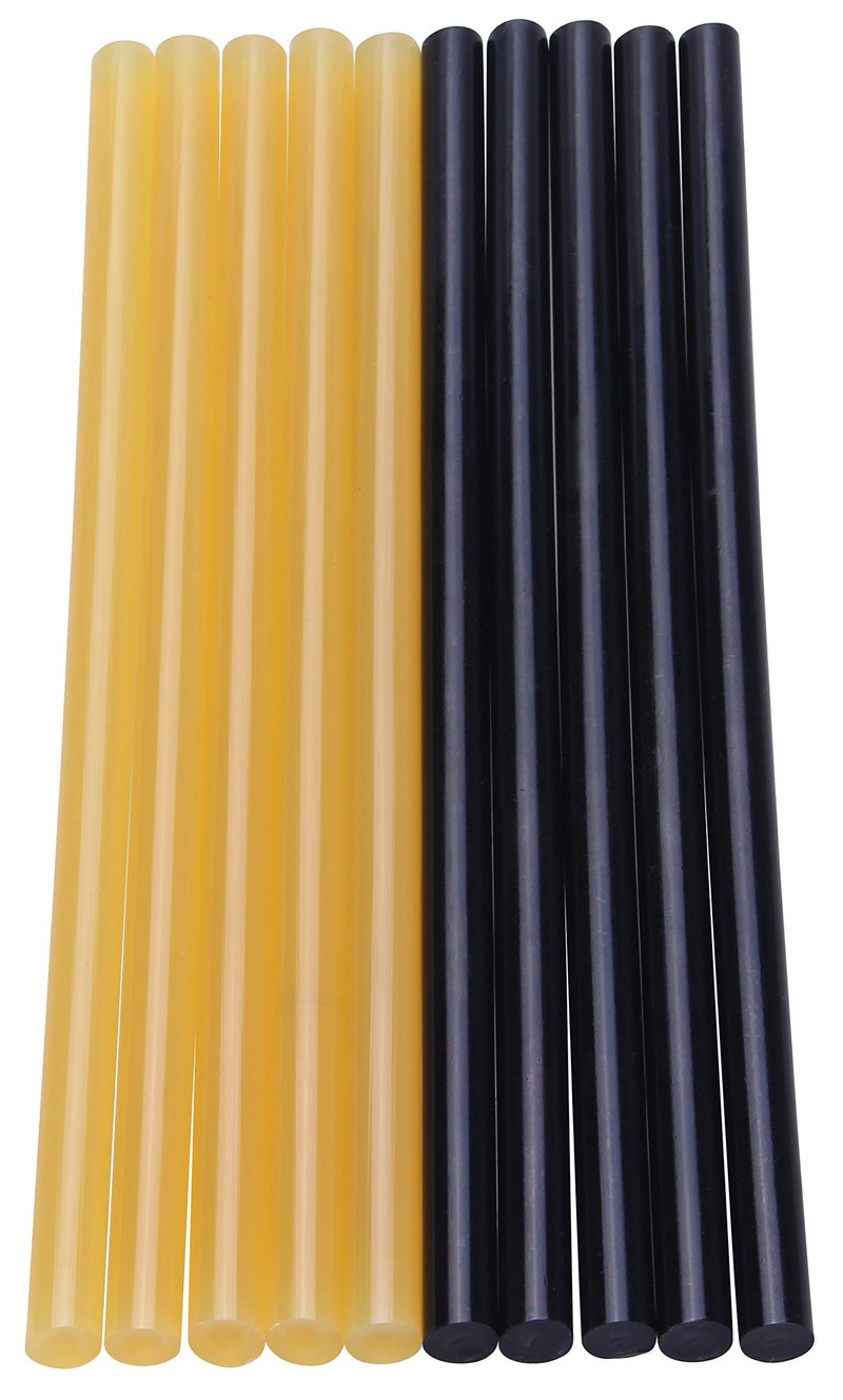 GLISTON Paintless Dent Removal Glue Sticks Hot Glue Sticks Paintless Dent Repair Tool for Car Repair Dent Remover Tool Set - 5 PCS Black & 5 PCS Yellow - Image 3