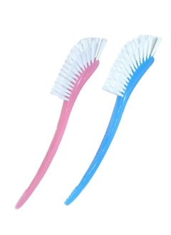 Oasisgalore 2 pcs Straw & Bottle Cleaning Brushes, Silicone, for Glasses, Baby Bottles, Vacuum Cups, Feeding Bottles  - Image 1