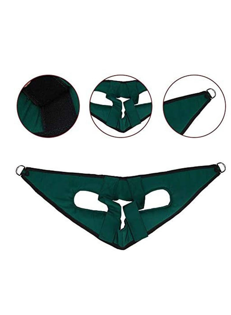 SYOSI Cervical Traction Device Hammock for Neck Adjustable Neck Pain Recovery Belt Head Hammock Portable Decompression Cervical Traction Device Head Hammock for Neck Shoulder Pain Relief  - Image 2
