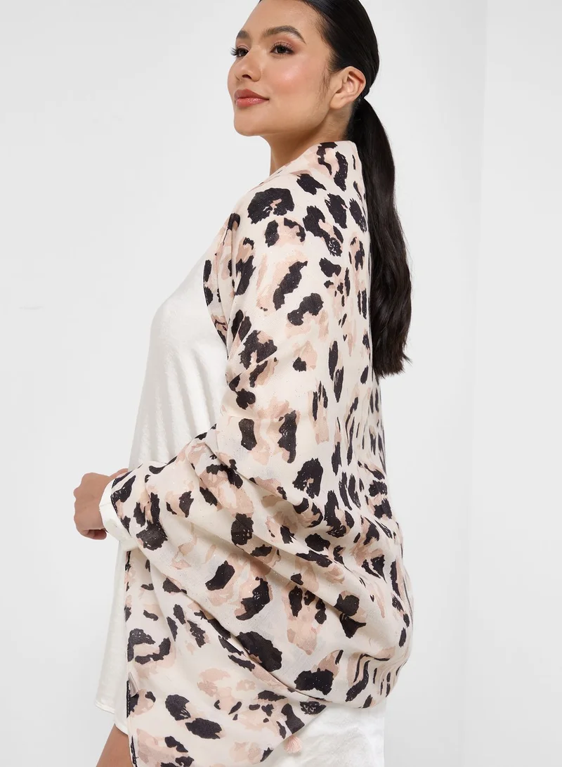 ELLA Floral Pattern  Long Scarf