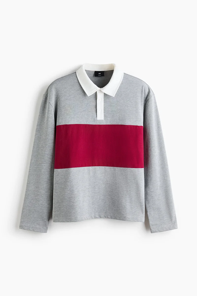Regular Fit Cotton rugby shirt