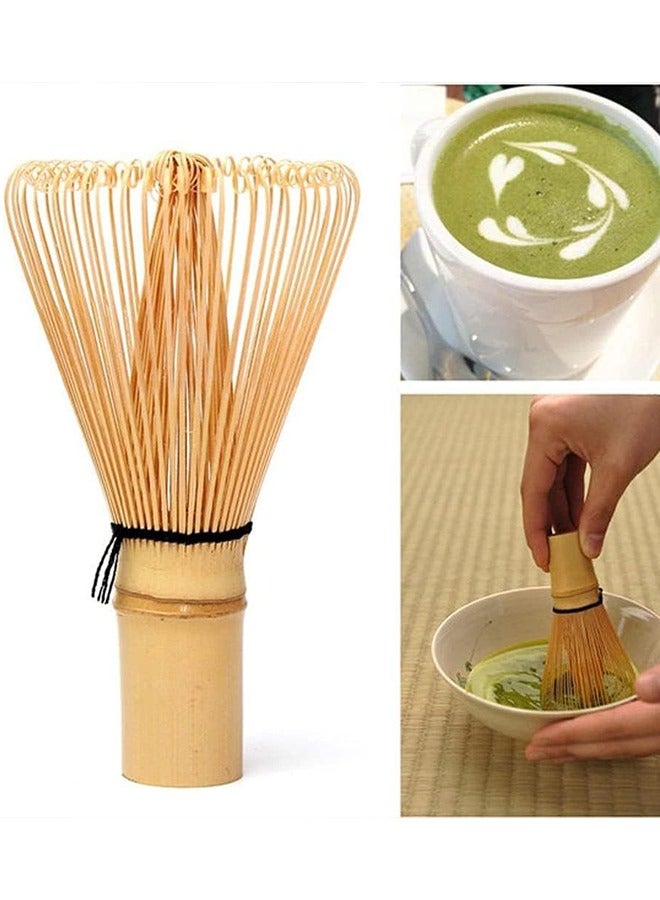 3pcs Matcha Tea Whisk Set Traditional Handmade Ceremony Accessories Stirrer Bamboo Spoon  - Image 2