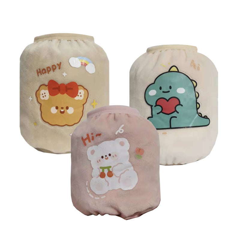 Childrens Sleeve Covers Durable Anti-Dirt Protective Sleeves for Boys and Girls Cute Cuff Sleeves for Baby and Toddler Bear rabbit mixed 