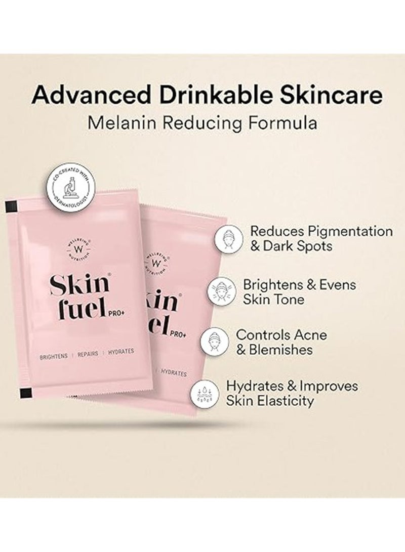 ويلبيينج نيوتريشن سكين فيول برو + جلوتاثيون بنكهة الفراولة 28 وجبة - Image 1