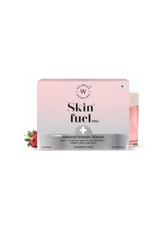 WELLBEING NUTRITION Skin Fuel Pro + Glutathione Strawberry Flavor 28 Servings  - Image 1
