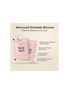WELLBEING NUTRITION Skin Fuel Pro + Glutathione Strawberry Flavor 28 Servings  - Image 2