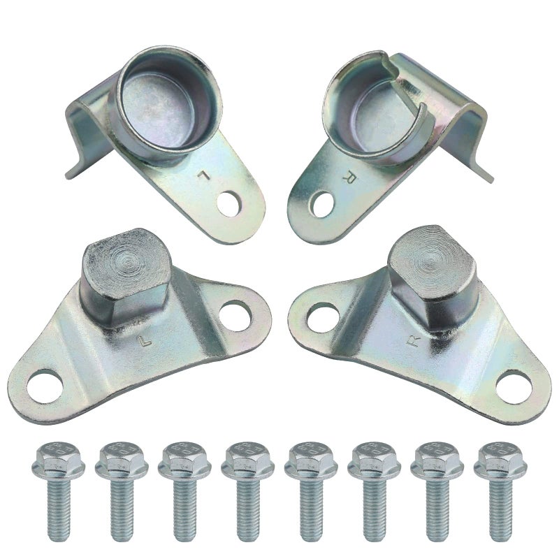 APPERFiT Tailgate Hinge Kit Compatible with 1999-2006 Chevy Chevrolet Silverado GMC Sierra 1500 2500 3500 Pickup Replaces 15074252 15074253 15078745 15078746 - Image 1