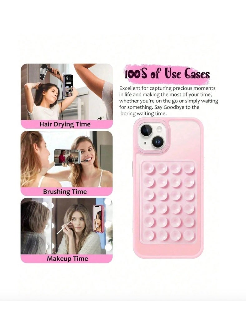 Silicone Suction Cup Phone Holder - Selfie Video Holder For Phone/Android Phones - Image 3