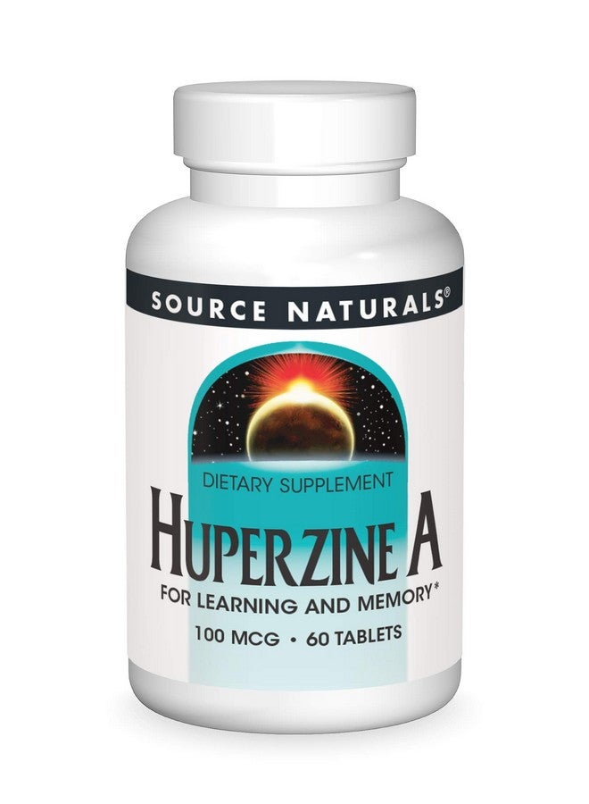 Source Naturals Huperzine A 100 Mcg For Learning & Memory 60 Tablets - Image 1
