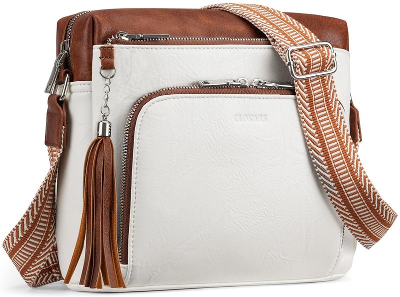 CLOKARS Crossbody Bags for Women, Medium Crossbody Purse with RFID Pockets & Built in Wallet, Handbags Shoulder Bag, Gifts - Image 1