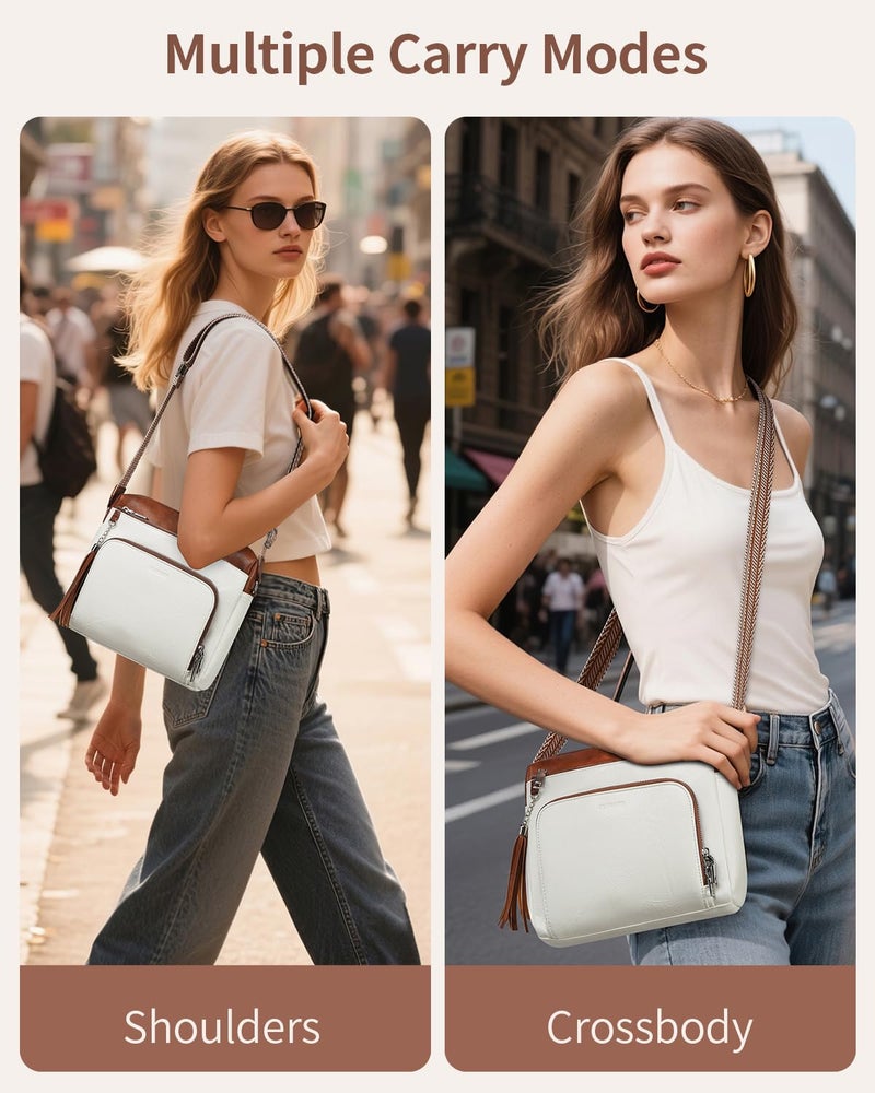 CLOKARS Crossbody Bags for Women, Medium Crossbody Purse with RFID Pockets & Built in Wallet, Handbags Shoulder Bag, Gifts - Image 2