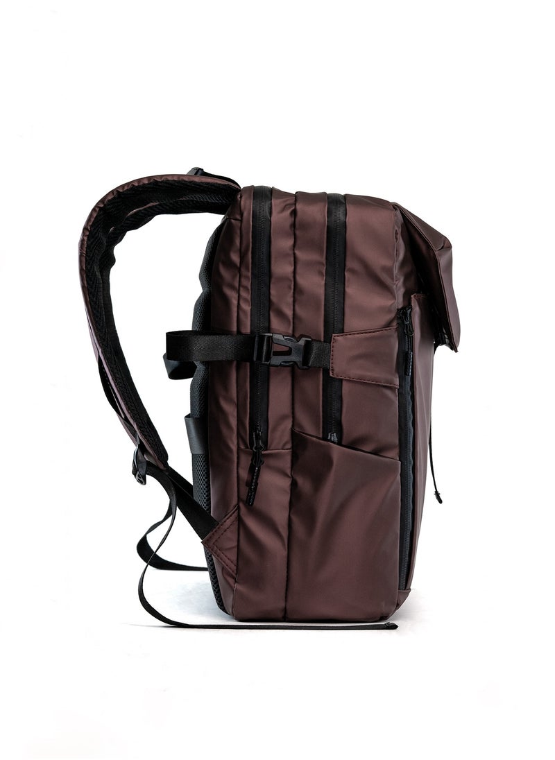 Lupo bianco - XTravel Backpack - Dark Brown - Image 1