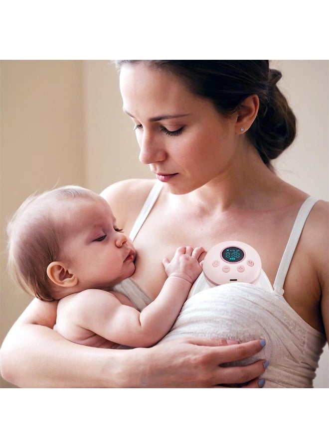 Momeasy Hands free Wearable Breast Pump 24MM Breast Shield, Pumping More Faster and Easier - Image 4