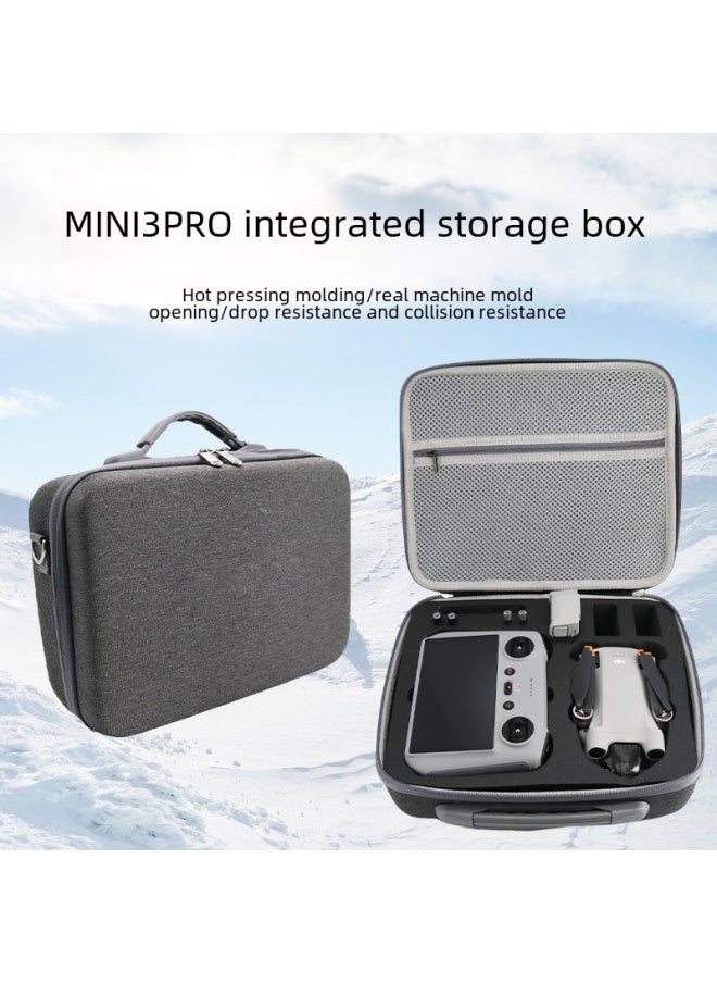 Generic - DJI MINI3PRO Drone Bag Lightweight Portable Crossbody Digital Aerial Photography Storage Tool Storage Bag-Color:Grey - Image 1