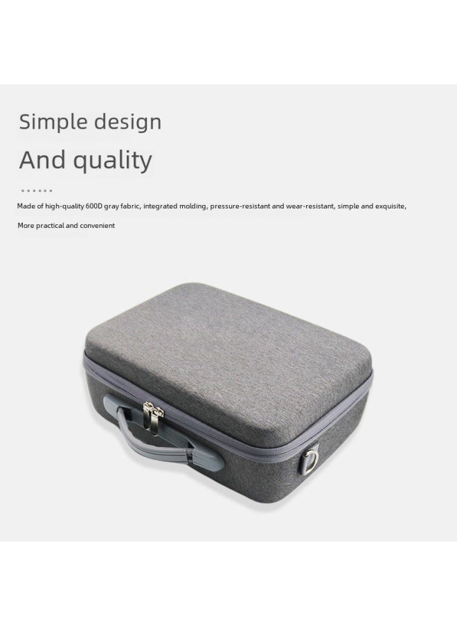 Generic - DJI MINI3PRO Drone Bag Lightweight Portable Crossbody Digital Aerial Photography Storage Tool Storage Bag-Color:Grey - Image 1