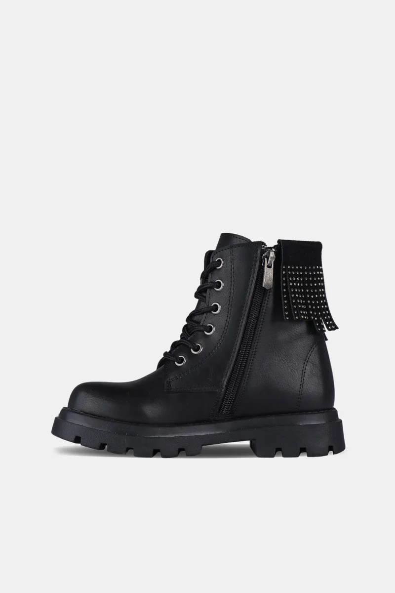 VICCO Rebecca Tasseled Girls Black Boots
