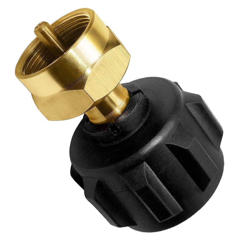 DOZYANT Propane Refill Adapter, LP Gas Cylinder Tank Coupler - Fits QCC1 / Type1 Propane Tank and 1 lb Throwaway Disposable Cylinder Propane Bottle Connector - Image 1