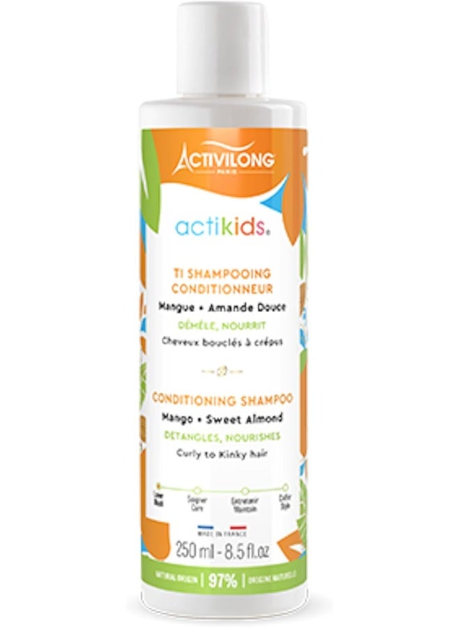 ACTIVILONG شامبو وبلسم أكتيفيلونغ أكتكيدز تي مع المانجو/لوز حلو 250 مل - Image 1