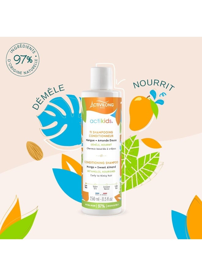 ACTIVILONG شامبو وبلسم أكتيفيلونغ أكتكيدز تي مع المانجو/لوز حلو 250 مل - Image 2