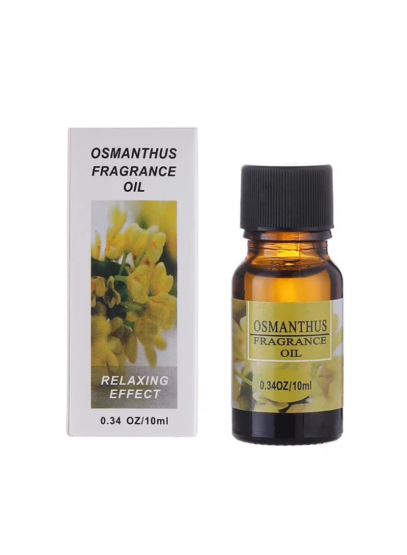 AS SEEN ON TV Aromatherapy Essential Oil Aroma Water Soluble Natural Air Humidifier Plant Fragrance Perfume Freshener OSMANTHUS 10ML 