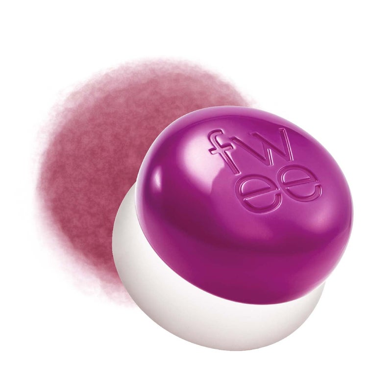fwee Blurry Pudding Pot | Airbrushed Blush & Lip, Buildable & High Pigment, Long-lasting, Lightweight, Natural Soft Matte Finish, Satin Finish Blurring Blush - Baddie (Mauve Berry) | 0.17 oz - Image 1