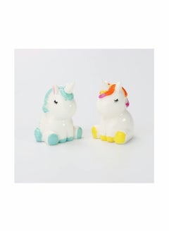 Y&D 8 Pcs Miniature Unicorn Figurines Colorful Model Cake Cupcake Topper Fairy Garden Moss Landscape DIY Terrarium Crafts Ornament Accessories for Home Decoration  - Image 3