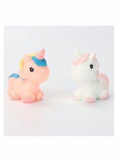 Y&D 8 Pcs Miniature Unicorn Figurines Colorful Model Cake Cupcake Topper Fairy Garden Moss Landscape DIY Terrarium Crafts Ornament Accessories for Home Decoration  - Image 4