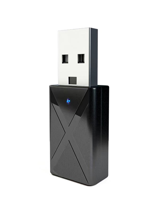 محول USB بلوتوث 5.0، جهاز إرسال واستقبال 2 في 1 مع دعم مدخل AUX، مناسب للتلفزيون، مكبرات الصوت، سماعات الأذن، موسيقى السيارات الصغيرة، أجهزة الكمبيوتر المحمولة والمكتبية - Image 1