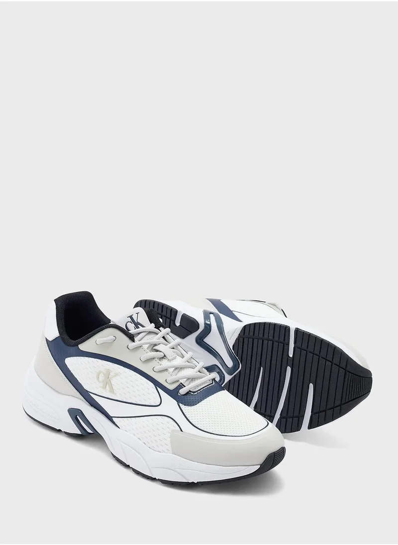 Calvin Klein Jeans RETRO TENNIS KNIT TRAINERS