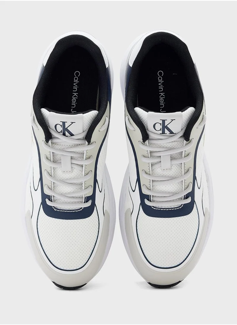 Calvin Klein Jeans RETRO TENNIS KNIT TRAINERS