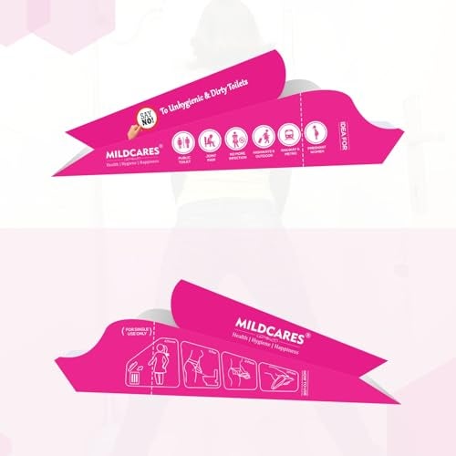MildCares Disposable Female Urination Device – Stand & Pee Funnels for Women | Leak‑Proof, Hygienic & Travel‑Friendly | Ideal for Public Toilets, Camping, Pregnancy & Outdoor Activities (Pack of 3, 10 Units Each) - Image 3