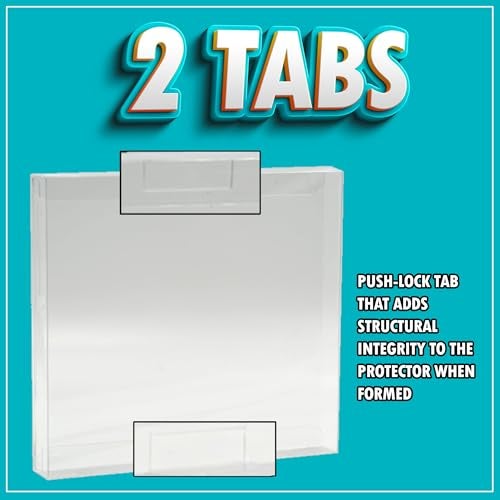 MALKO 10 Pack Video Game Protector Compatible with Nintendo 3DS Game Case | Clear Plastic Sleeve Cover - Image 3