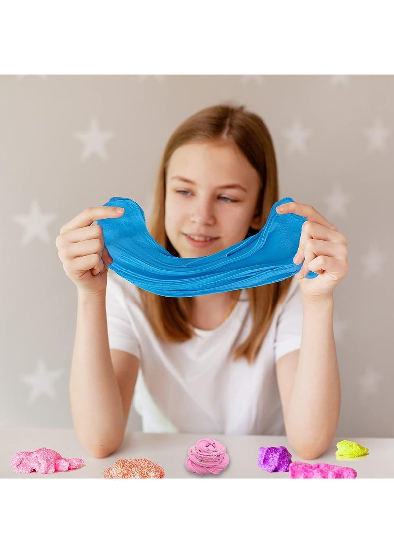EHOME 10 Pack Cloud Slime,Mini Slime Kits with Lemon,Rainbow,Ice Gream,Stress Relief Toy for Kids Education, Party Favor, Best Birthday Gift  - Image 3