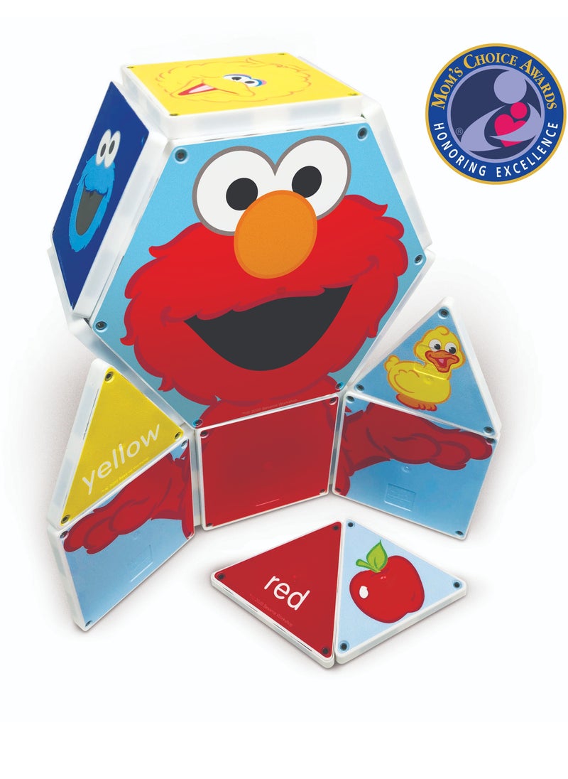 MAGNA-TILES - CreateOn Sesame Street | Colors with Elmo - Image 1